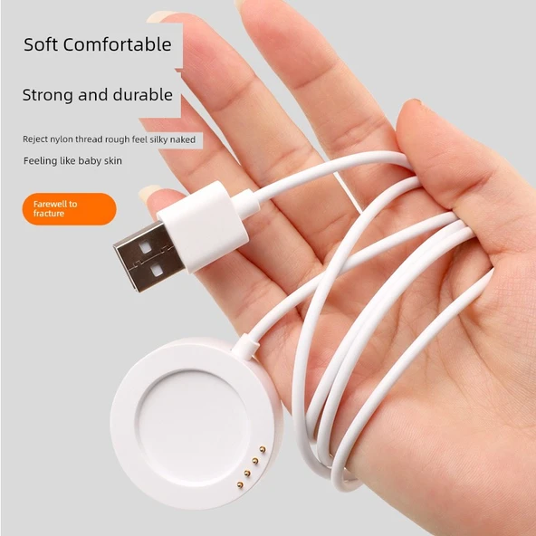 Xiaomi Watch S4 Sport Siyah Manyetik Şarj Aleti + Şarj Başlığı - 4