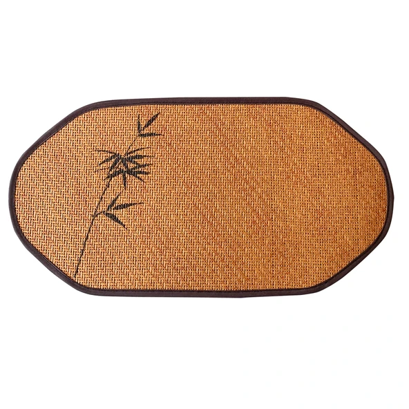 Rattan Çay Altlığı - Ruyi Serbest El Bambu Desenli
