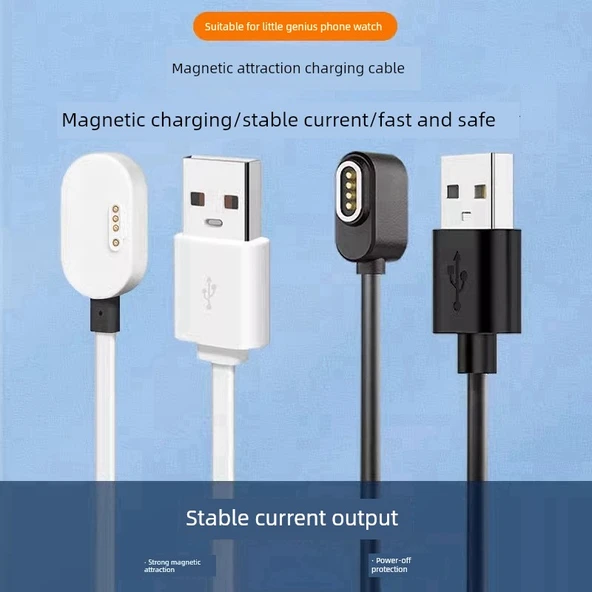 Little Genius Z6/Z5PRO Akıllı Saat Şarj Kablosu ve Şarj Başlığı - 2