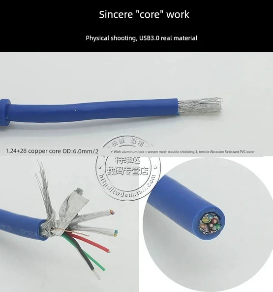 USB Şarj ve Data Uzatma Kablosu - 30cm Siyah - Resim 7