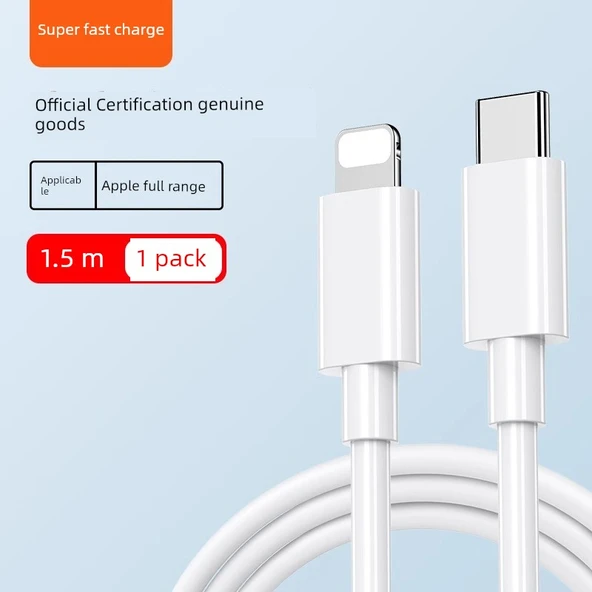 Apple 8-14 PD Hızlı Şarj Kablosu - 1.5 Metre