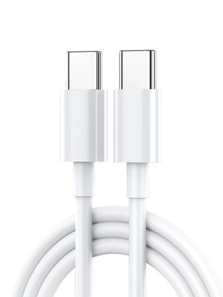 Çift Type-C Data Kablosu 120W - 2m - E-Marker Çip - 3