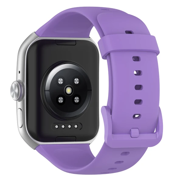 Oppo Watch 3/SE Silikon Kordon - Puslu Mavi - 9