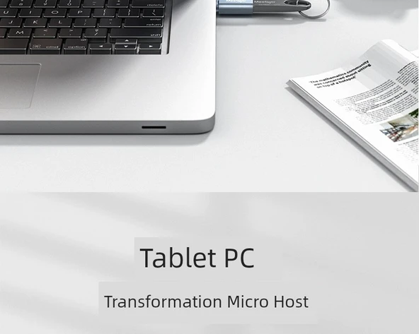 USB - Type-C OTG Adaptör - Altın Kaplama 5Gbps - 10