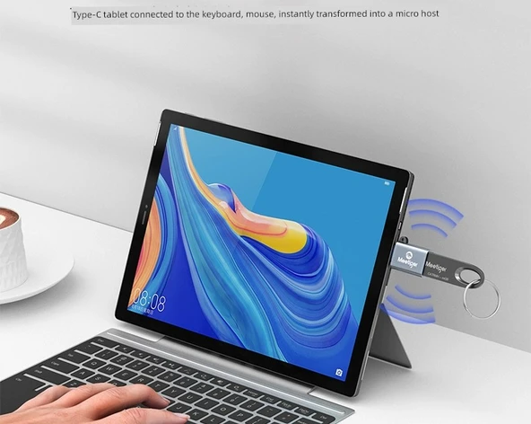 USB - Type-C OTG Adaptör - Altın Kaplama 5Gbps - 11