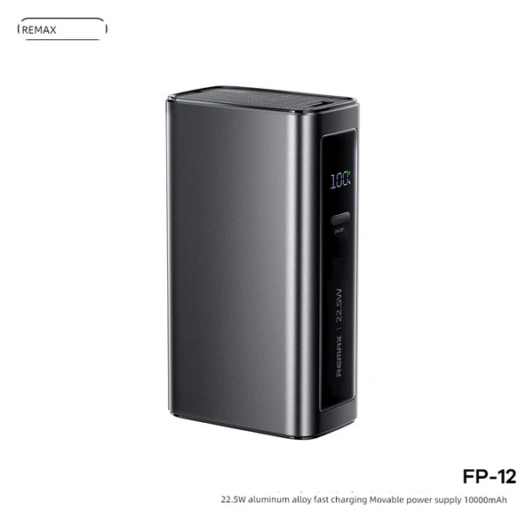 10000mAh 22.5W Hızlı Şarj Alüminyum Alaşım Taşınabilir Powerbank - Pas Rengi - 3