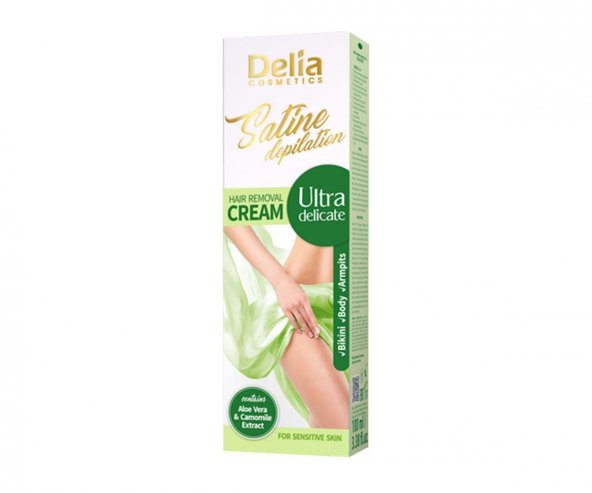 Delia Hair Removel Cream Ultra Delicate Tüy Dökücü Krem 100 ml