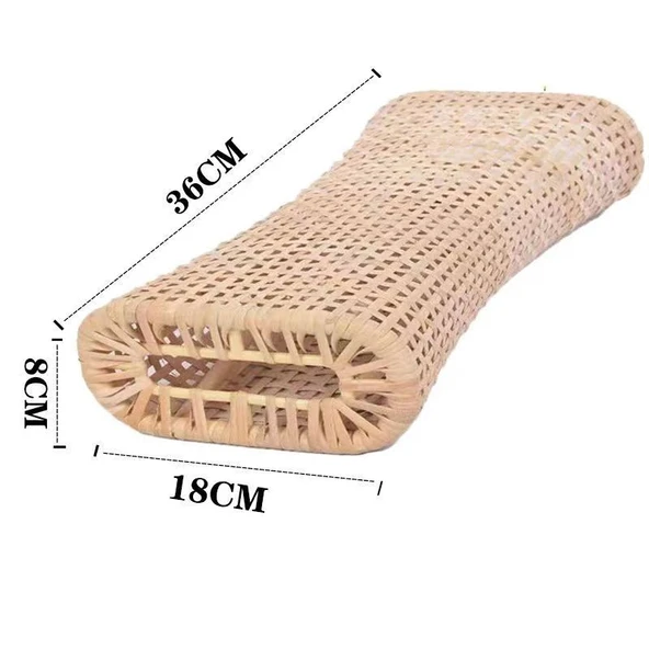 Bambu Rattan Yazlık Uyku Yastığı - 37x18x8 cm