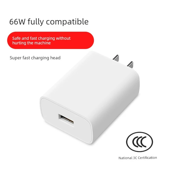 66W GaN Hızlı Şarj Aleti - Pembe USB 2.1A Şarj Aleti - 6