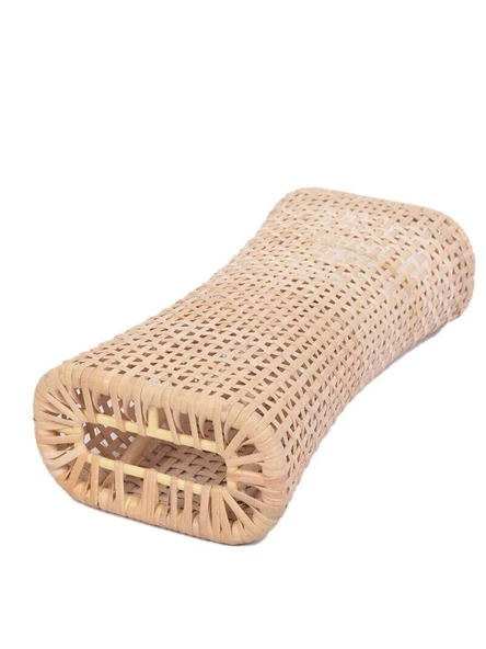 Bambu Rattan Yazlık Uyku Yastığı - 37x18x8 cm - 5