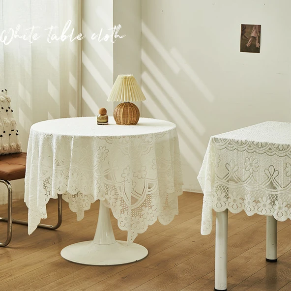 Erik Çiçeği Dantel Masa Örtüsü - 140*200cm