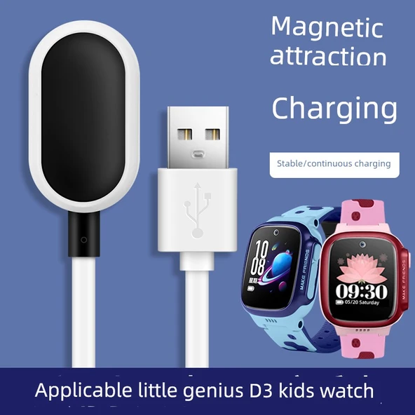 Little Genius D3 Beyaz Şarj Kablosu ve Adaptör Seti - 2