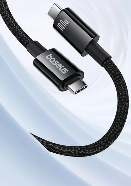 100W USB-C - USB-C Kablo - 1.5 Metre - Tungsten Altın - 20Gbps - 4K - 8