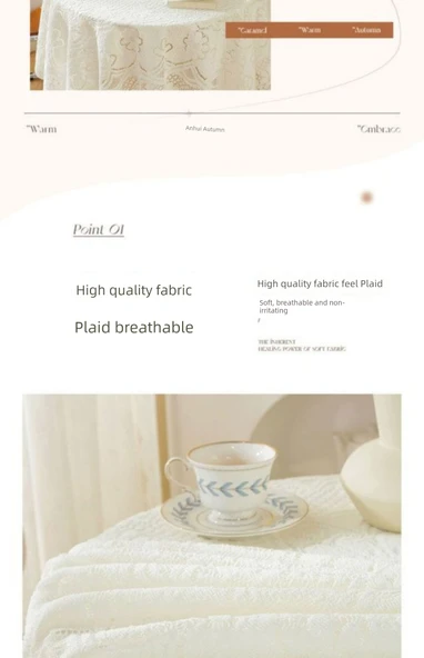 Erik Çiçeği Dantel Masa Örtüsü - 60x60cm - Resim 10