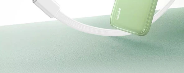 22.5W 10000mAh Taşınabilir Hızlı Şarj Powerbank - Diş Yeşili - 10