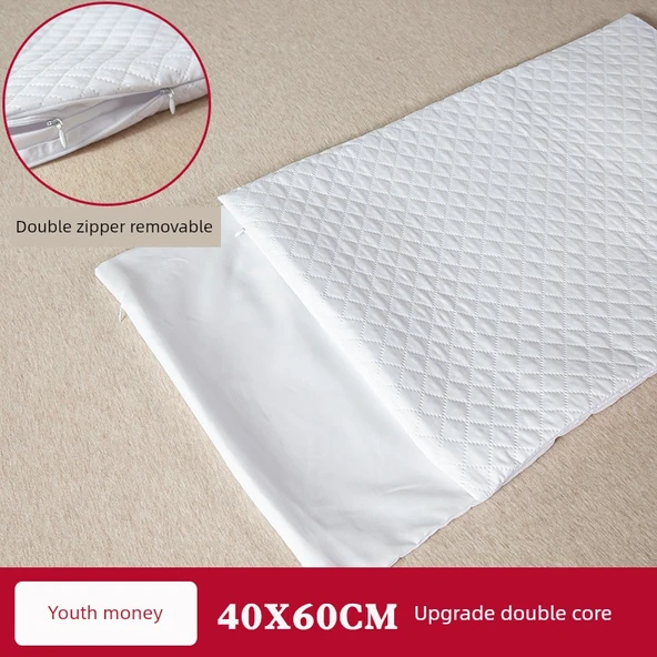 Pamuklu Karabuğday Kabuğu Yastık Kılıfı - Çift Katmanlı 40x60 Çıkarılabilir