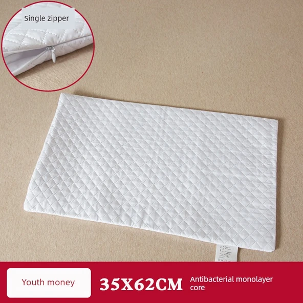 Pamuklu Karabuğday Kabuğu Yastık Kılıfı - Antibakteriyel Tek Katmanlı 35x62