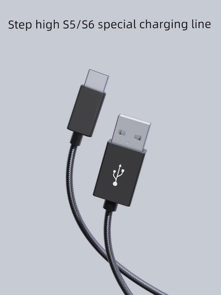 1m Gümüş Type-C Şarj Kablosu + 5V2A Şarj Başlığı - 4