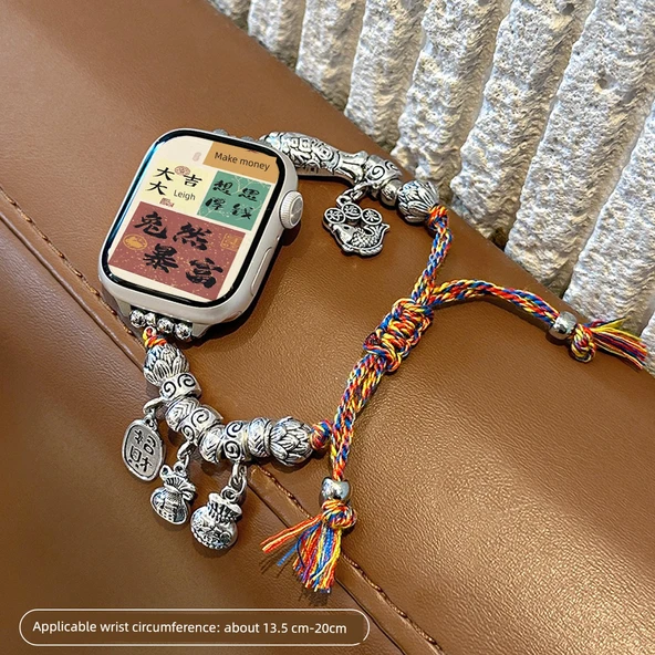 Apple Watch Metal Kordon - 40mm iwatch 4/5/6/SE - Balık Bereketli Olsun