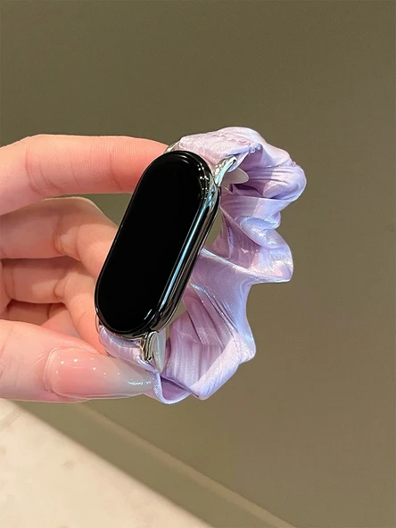 Xiaomi Bileklik 7 NFC Uyumlu Lila-2 İpek Kordon