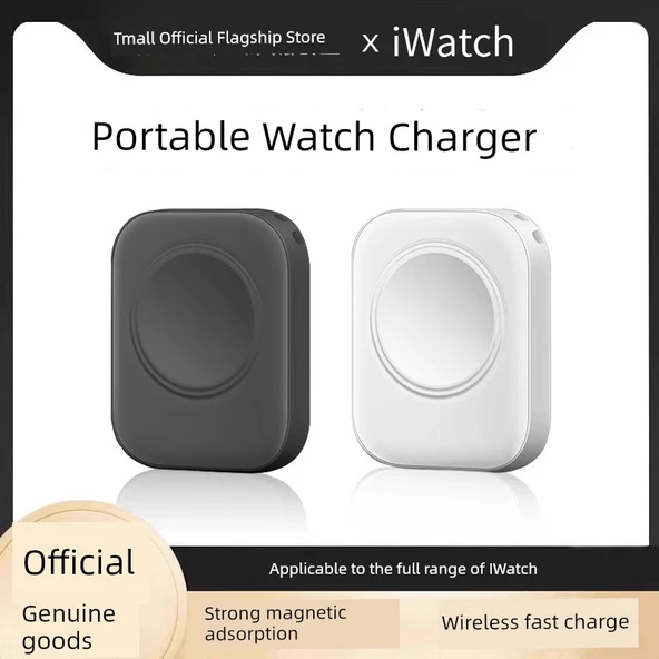 Apple Watch Kablosuz Şarj Aleti - Fildişi Beyazı - Type-C - 3