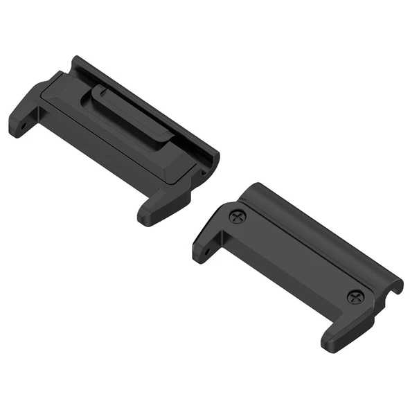 Garmin 20-20mm Saat Kordonu Bağlantısı - Siyah Çelik Baş Tane