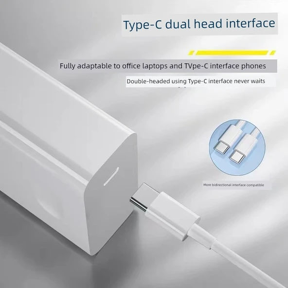 Type-C Data Kablosu - 100cm - PD 100W Hızlı Şarj Kablosu [2] - 2