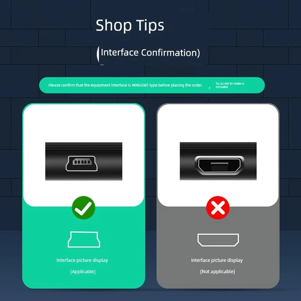 Mini USB Dirsekli Data Kablosu - 0.3m - Yukarı Bükümlü - 2