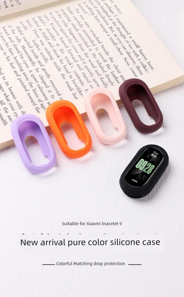 Xiaomi Mi Band 8/8NFC Silikon Kılıf - Beyaz - 7
