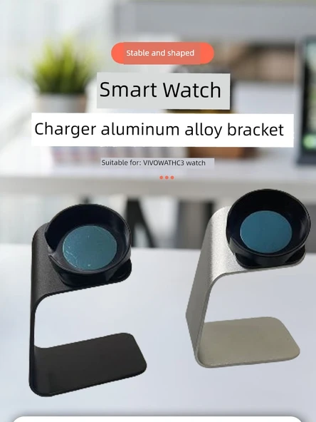 Vivo Watch 3 Manyetik Şarj Aleti - Gümüş - 2
