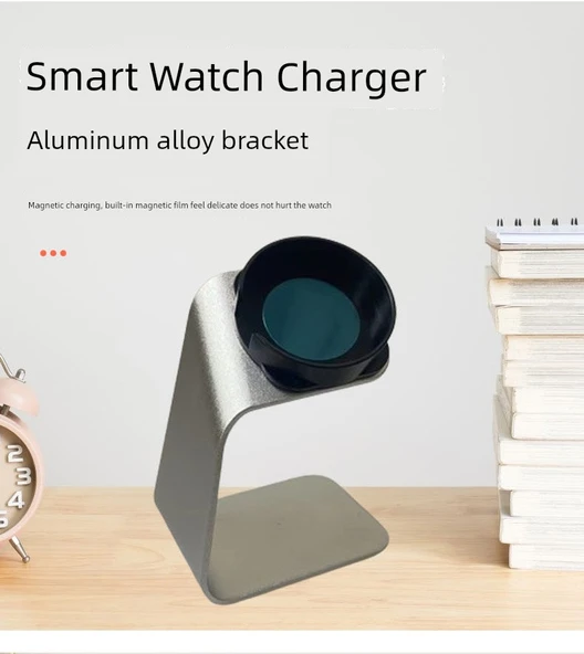 Vivo Watch 3 Manyetik Şarj Aleti - Gümüş - 9
