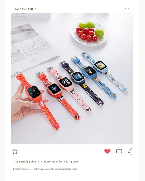 Mi Tu Çocuk Saati 2s/4C/5C/6C/U1 Kordon - Kabibala Koyu Mavi - 10
