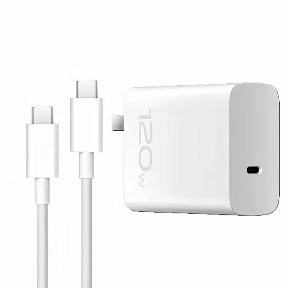 120W Süper Hızlı Şarj Aleti - Port C, 120W Şarj Başlığı + 1M + 1.5M (İki Kablo) - 5