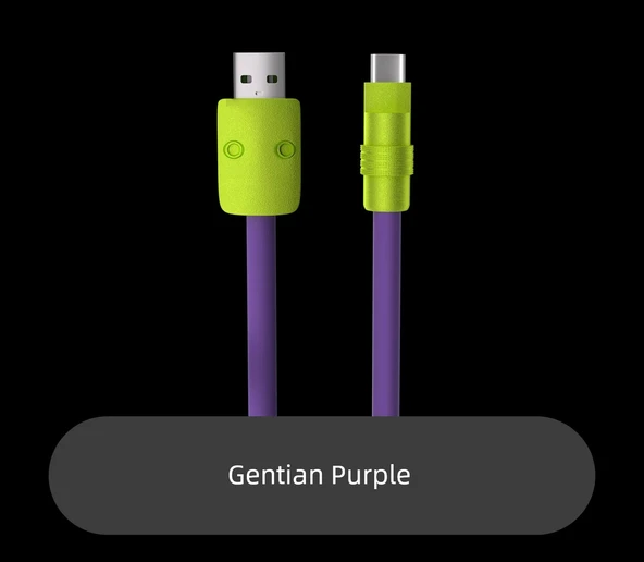 USB-C - USB-C 65W Hızlı Şarj Data Kablosu 1.5m - Centiyan Moru
