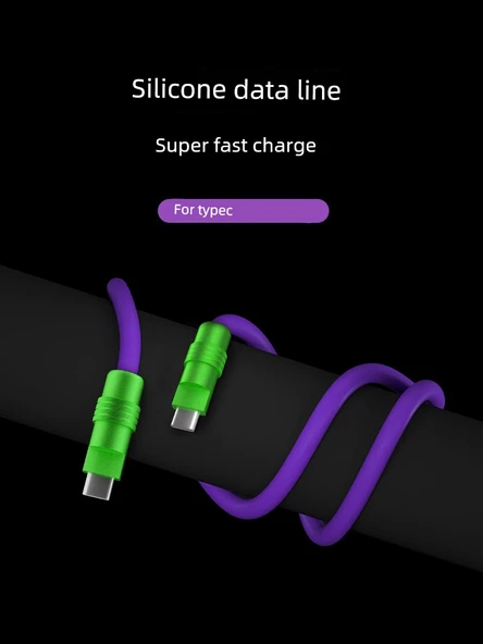 USB-C - USB-C 100W Hızlı Şarj Data Kablosu 1.5m - Klein Mavi - 11