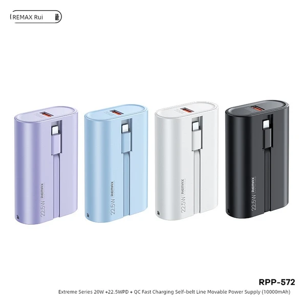 10000mAh Taşınabilir Hızlı Şarj Powerbank - Mavi - 2