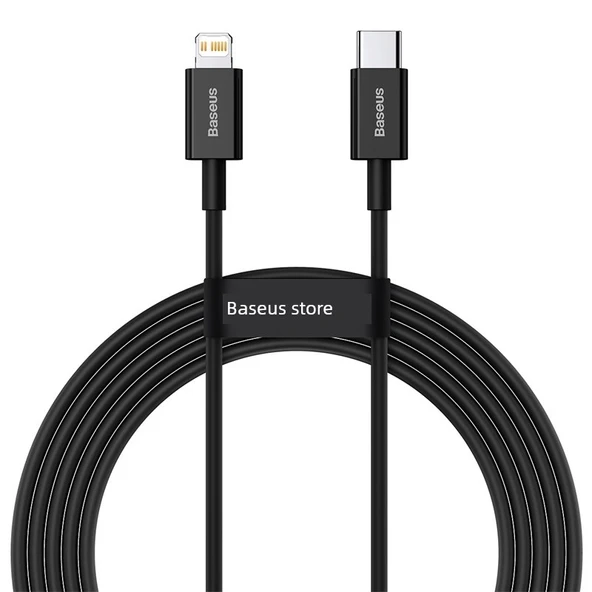 PD20W USB-C Lightning Kablo - 0.25 Metre - Beyaz - Kablo Düzenleyici Hediyeli - 2