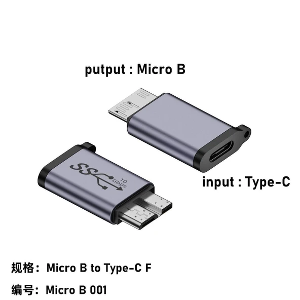 Type-C - Micro B Adaptör