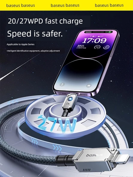 iPhone 16/15 Uyumlu Hızlı Şarj Kablosu - Xingyao Siyahı 1m Çift Type-C - 3