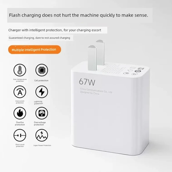 Xiaomi Tablet 7 Pro 67W Hızlı Şarj Aleti - 1.5m Kablolu - 3
