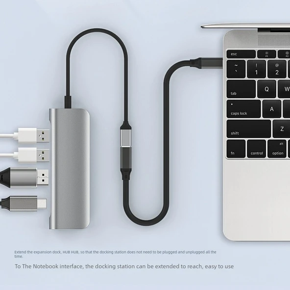Type-C USB 3.2 Gen 2 Uzatma Kablosu - Siyah - 1 Metre - 4
