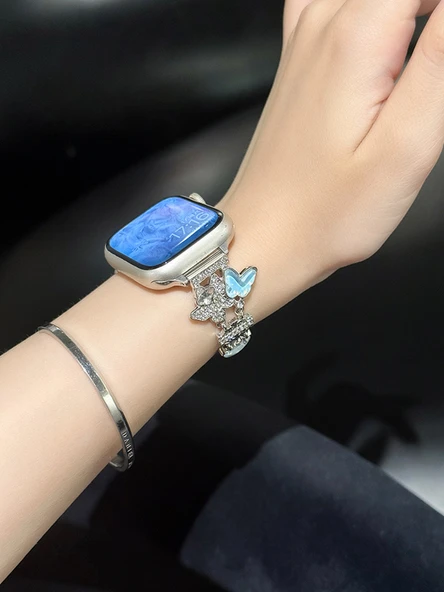 Xiaomi Mi Band 5/NFC Bileklik - Şeffaf Kasa - Altın - 6