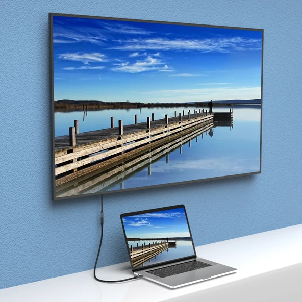 Type-C USB 3.2 Gen 2 Uzatma Kablosu - Siyah - 1 Metre - 5