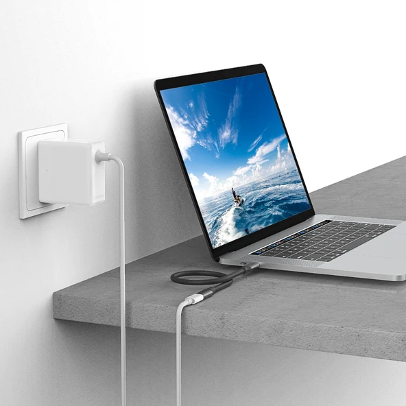 Type-C USB 3.2 Gen 2 Uzatma Kablosu - Siyah - 1 Metre - 6
