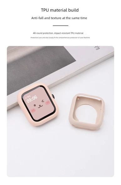 Vivo Watch GT Tam Kaplama Kılıf - Şeffaf - 10