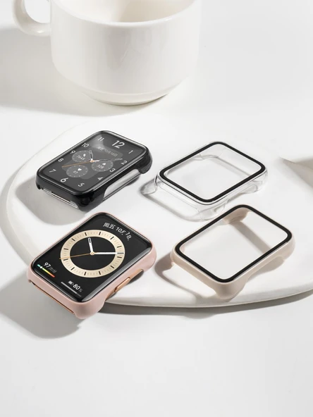 Huawei FIT Uyumlu Rose Gold Saat Kılıfı - 4