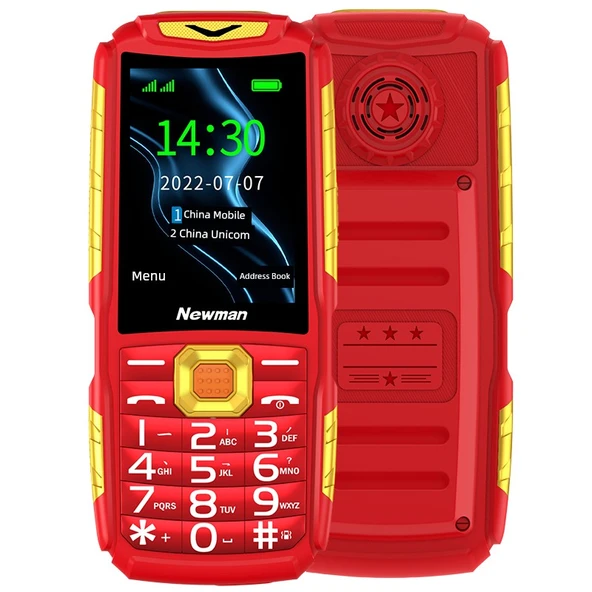Newman N66 Kırmızı 256MB 4G Tüm Netcom Cep Telefonu - Paket İki