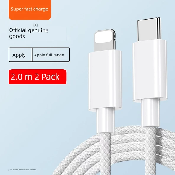 Apple PD Hızlı Şarj Kablosu 2.0m (Model 1)