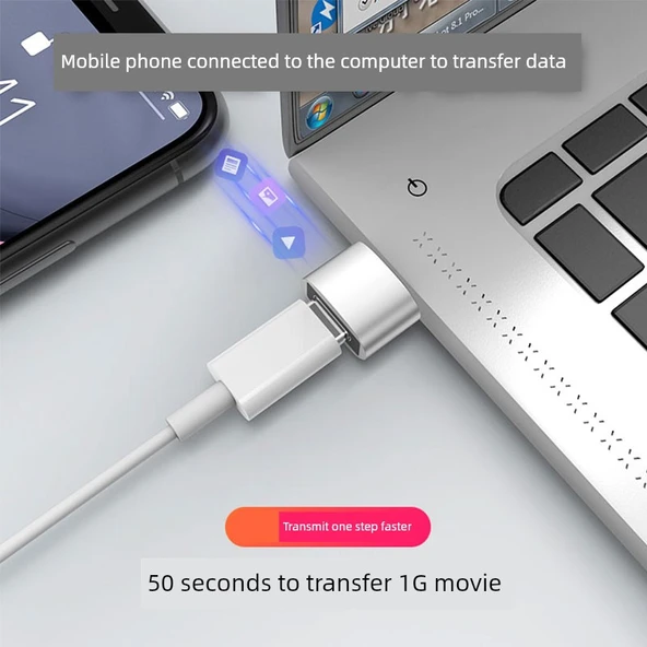 Apple iPhone 15/16 Serisi için USB Şarj Kablosu - Beyaz - 1 Metre - 5