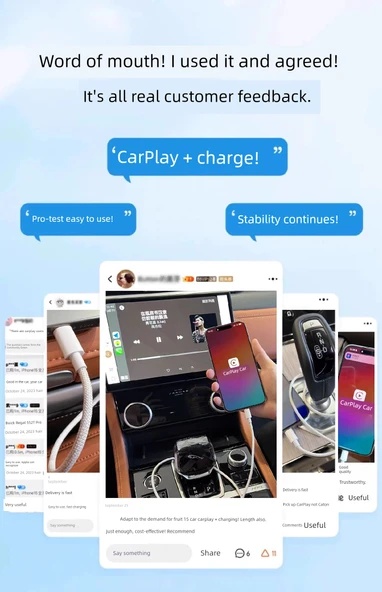 iPhone 15/16 Çift Type-C Örgülü Şarj Kablosu 1.5M - Model 2 - 6